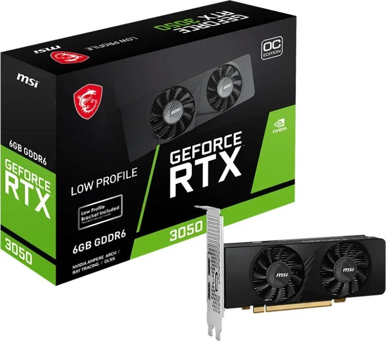 Karta graficzna MSI GeForce RTX 3050 LP OC 6GB GDDR6