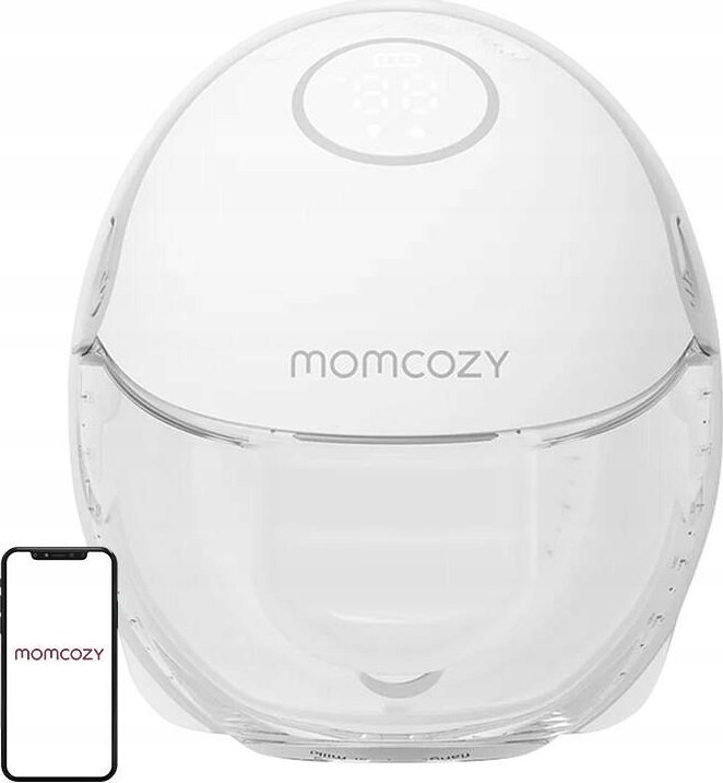 Momcozy ML Laktator jednostkowy z aplikacją (szary)
