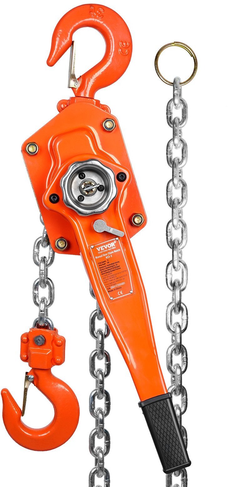 Wciągarka wyciągarka łańcuchowa ręczna 1,5T 5,8 m