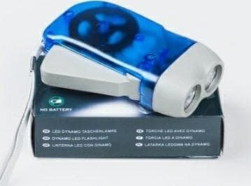 Latarka ATL ZD42A Dynamo latarka kinetyczna 3led