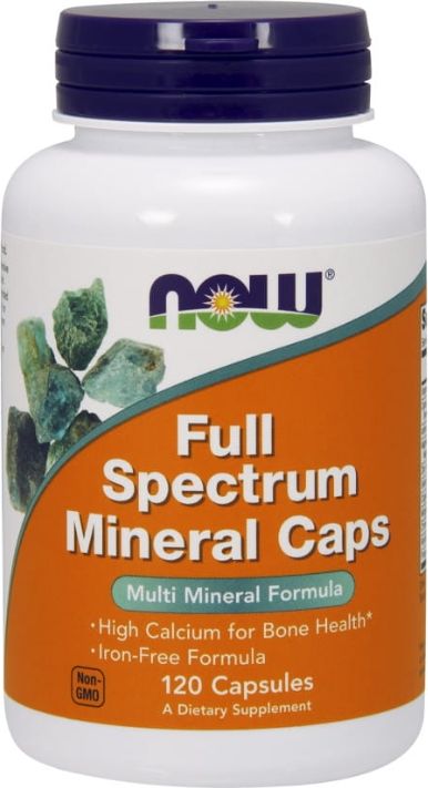 NOW Foods Full Spectrum Minerals Caps 120 tabl.