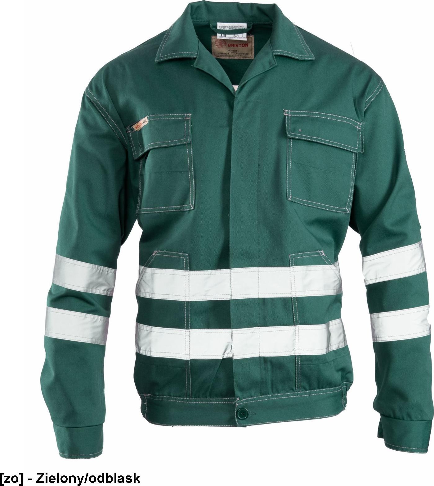 Polstar ABBL - BRIXTON CLASSIC BLUZA / ODBLASK, POLIESTER/BAWEŁNA (65% /35%), 290G/M2, - granatowy 54