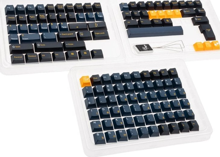 Ducky Ducky Nazca PBT Tripleshot Set - 133 Keycaps, ANSI-US-Layout, ANSI-US-Layout