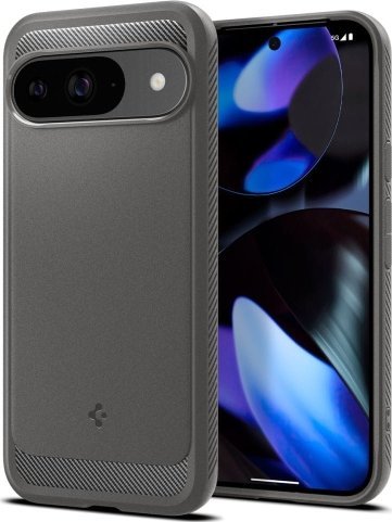 Spigen Spigen Rugged Armor Google Pixel 9 / 9 PRO marble grey