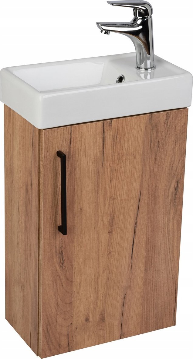 Mała szafka łazienkowa z umywalką 40 x 22 wisząca