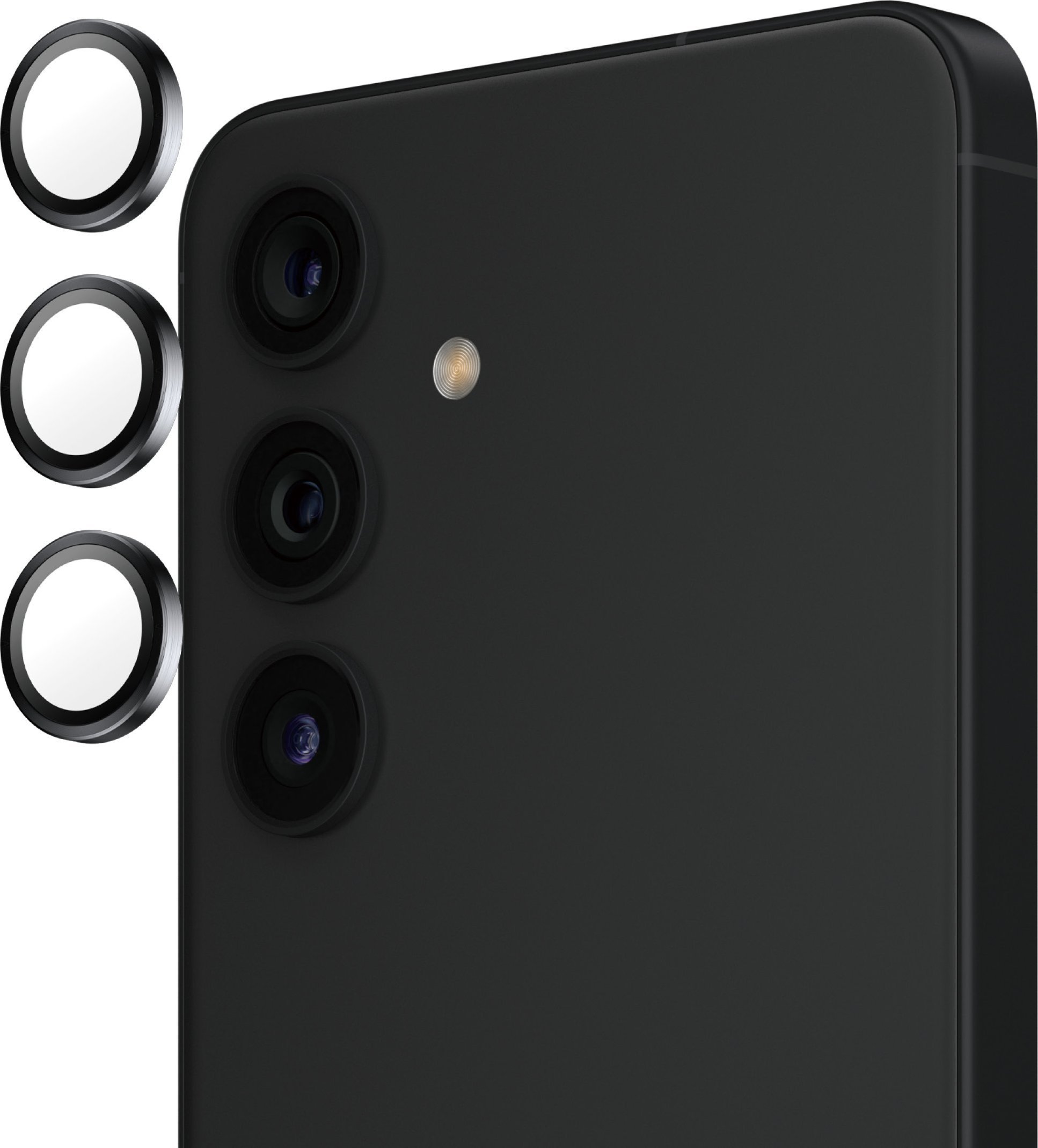 PanzerGlass Hoops Lens Protector Tempered Glass for Samsung Galaxy S25+ Black