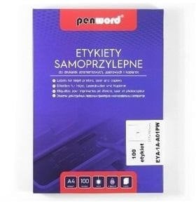 Stabilus Etykiety samoprzylepne A4/100K 1x210x297mm