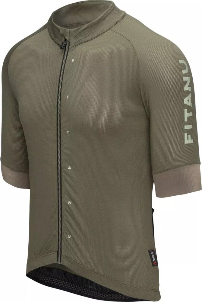 Męska koszulka rowerowa kolarska z krótkim rękawem Fitanu Strada Polartec rozmiar M