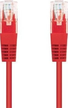 C-Tech C-TECH kabel patchcord Cat5e, UTP, červená, 1m