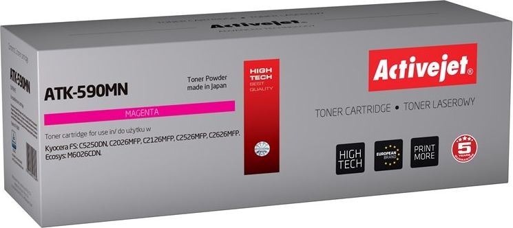 Toner Activejet Magenta Zamiennik TK-590 (ATK-590M)