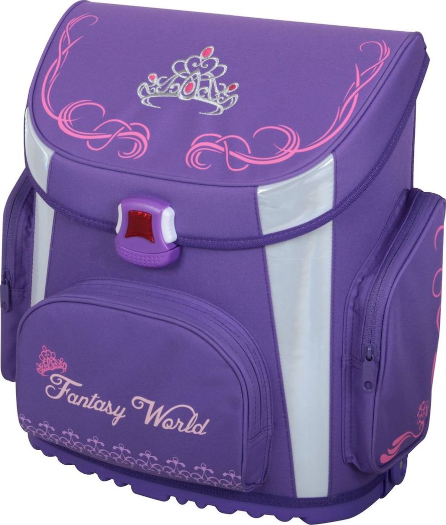 Titanum Tornister Tiger Best Fantasy World fioletowy