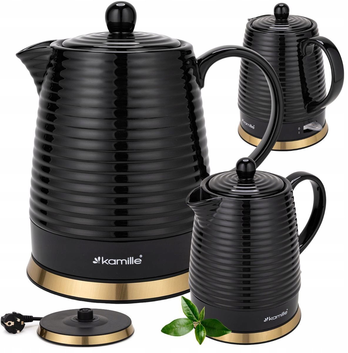 CZAJNIK CERAMICZNY 1731 CZARNY 1.2 L 1200 W