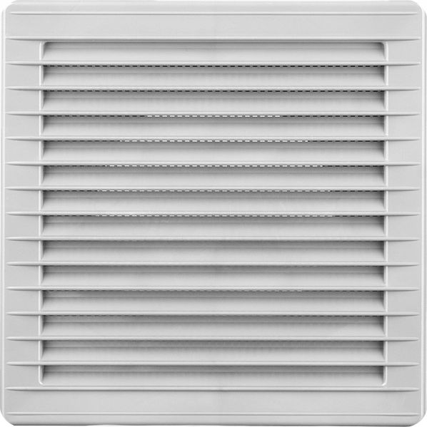 airRoxy Kratka z siatką 170x170 średnica 100 szary 02-251