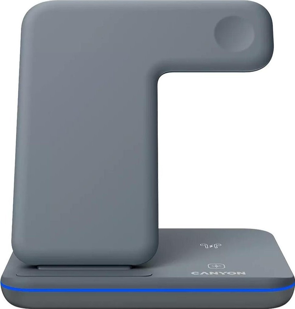 Ładowarka Canyon WS-303 Indukcyjna 1x USB-C 2 A (CNS-WCS303DG)