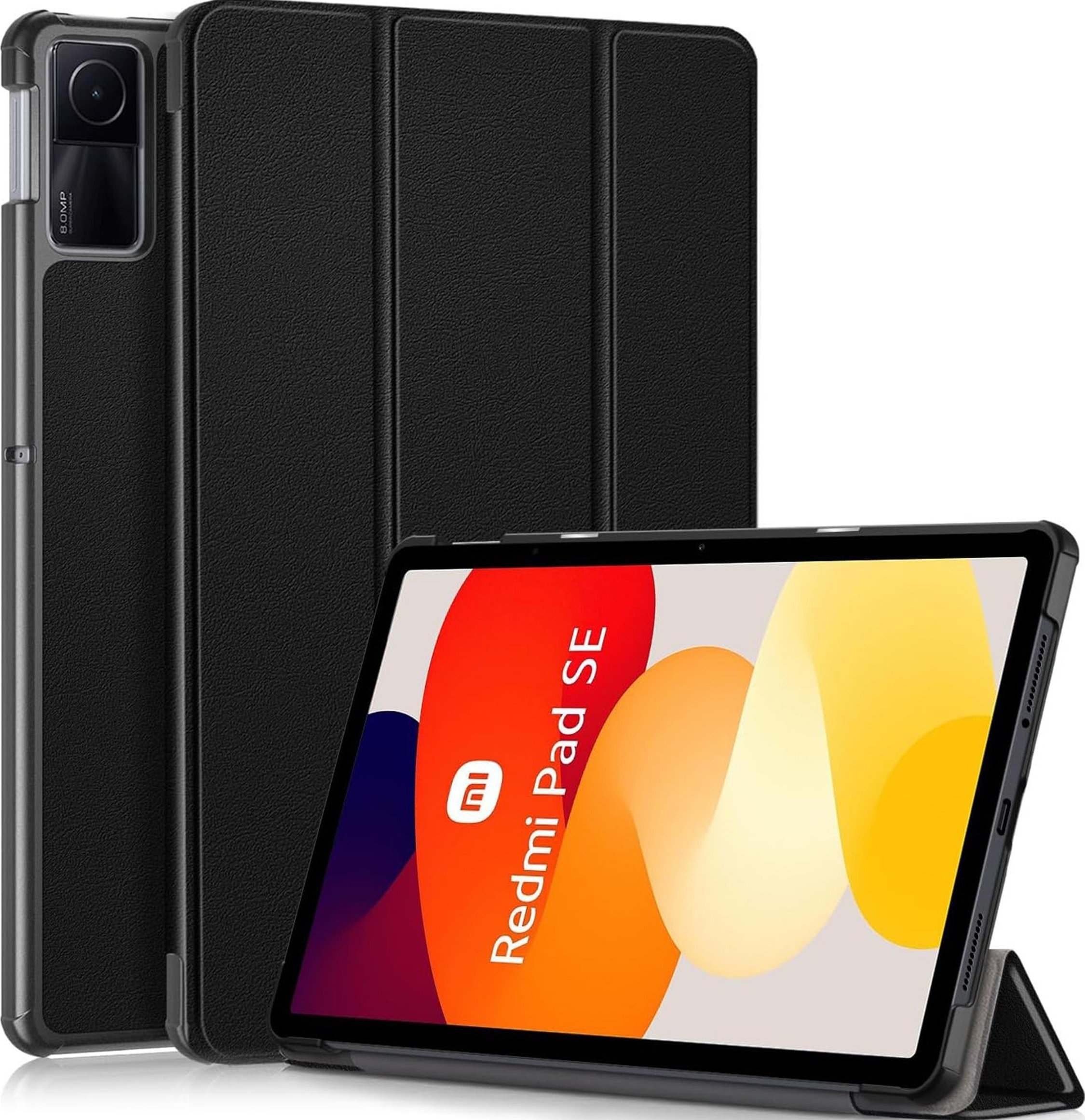 Etui na tablet Alogy Etui do Xiaomi Redmi Pad SE 2023 11" Smart Case Cover z klapką obudowa futerał pokrowiec Czarne
