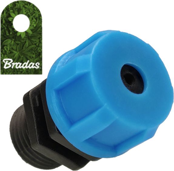 Bradas Adapter do igły z gwintem zewnętrznym 1/4" Bradas 7553