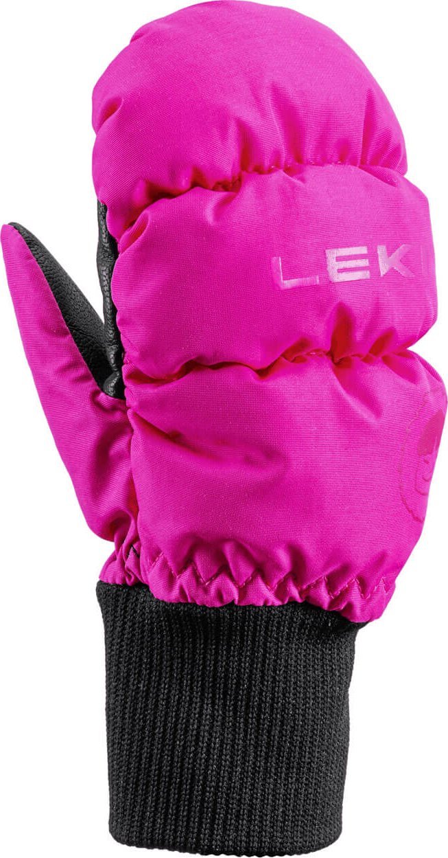 Leki LEKI RĘKAWICE Little Eskimo Mitt Short pink/black 3.0