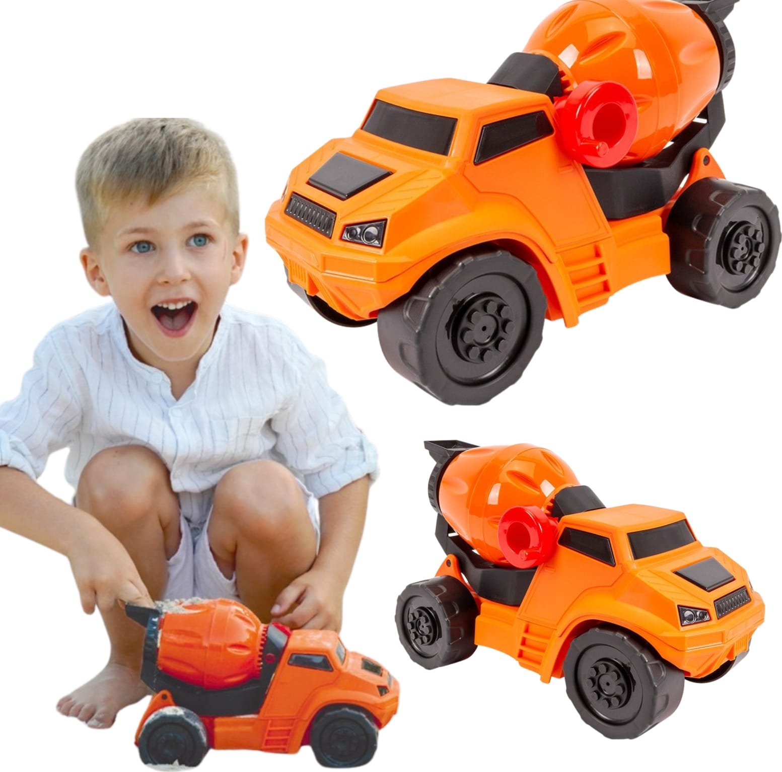 Betoniarka Ciężarówka Maszyna Pojazd Budowlany Mieszarka Do Betonu Dla Dzie