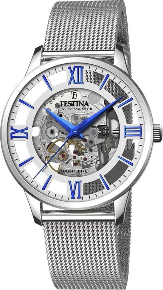 Zegarek Festina Zegarek męski Festina F20534-1 srebrny