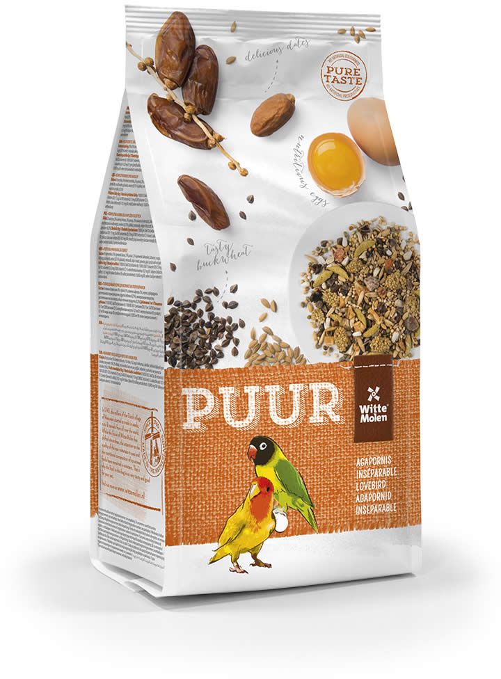 Witte Molen Puur Tropical Lovebirds 750g