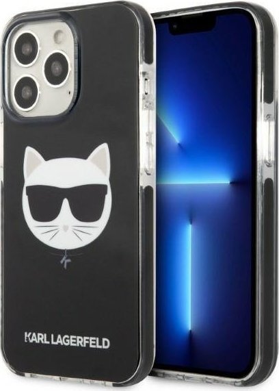 Karl Lagerfeld Etui Karl Lagerfeld KLHCP13LTPECK Apple iPhone 13 Pro hardcase czarny/black Choupette Head