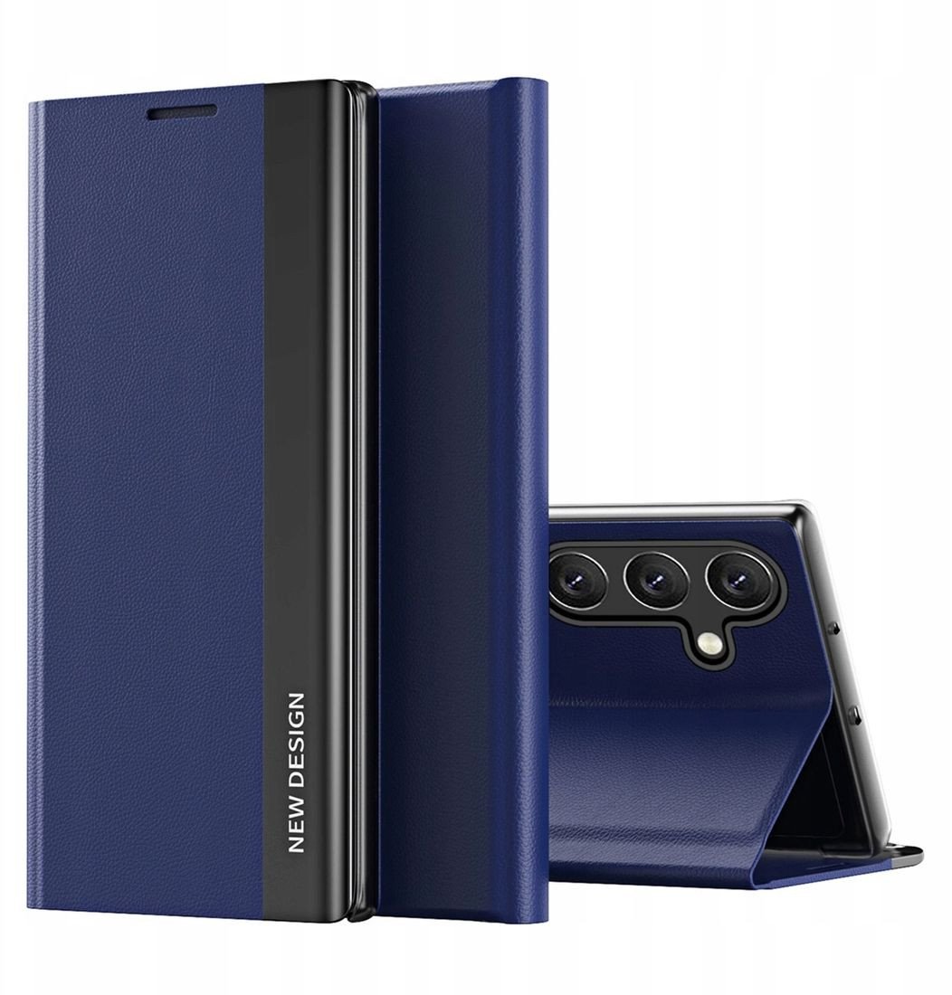 Sleep Case Pro etui do Samsung Galaxy A16 / A16 5G z klapką i podstawką - niebieskie