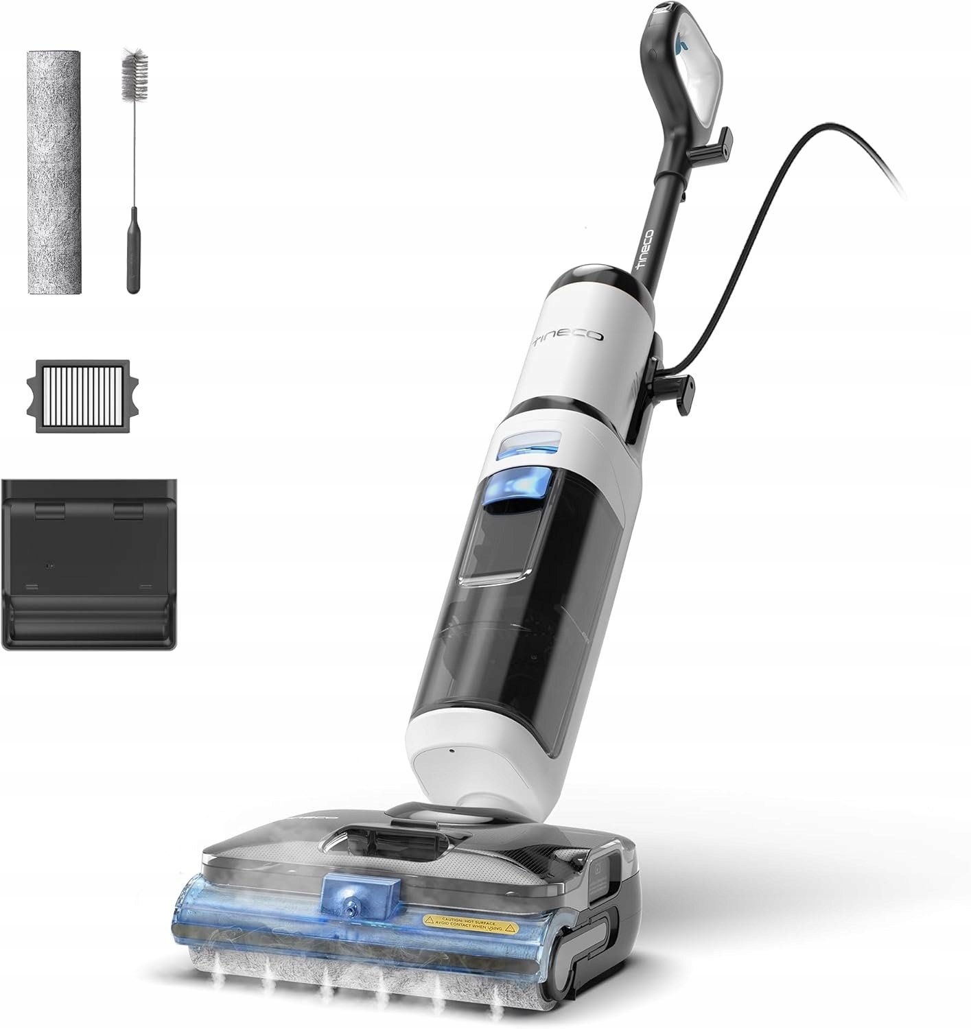Tineco FLOOR ONE S6 Stretch Steam Odkurzacz Myjący Parowy filtr HEPA 1440W