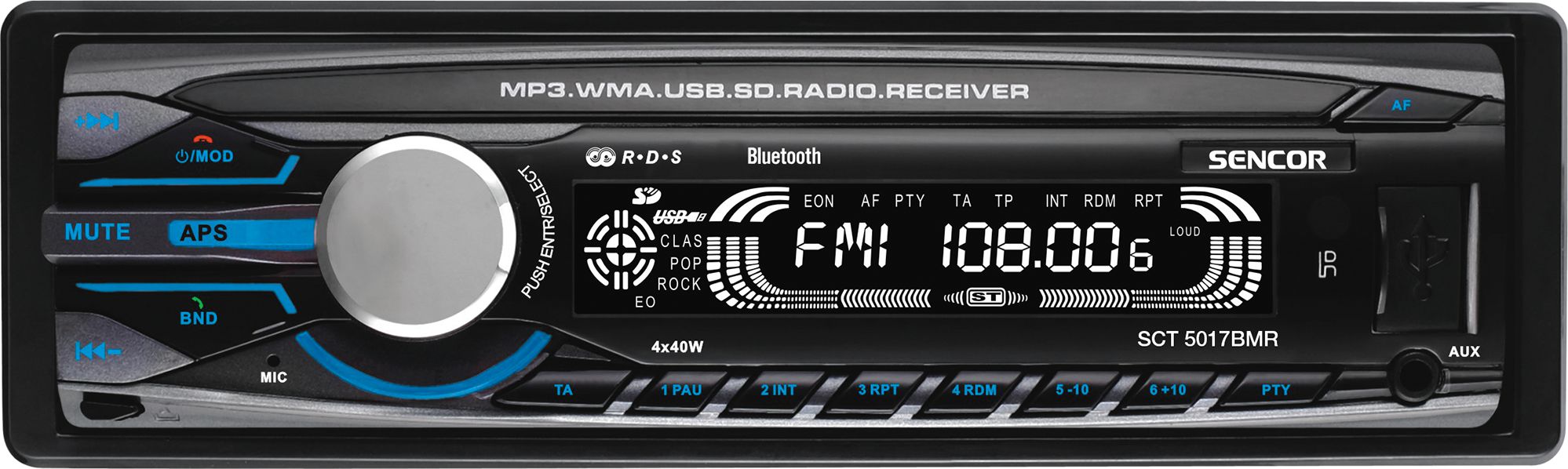 Radio samochodowe Sencor SCT5017BMR