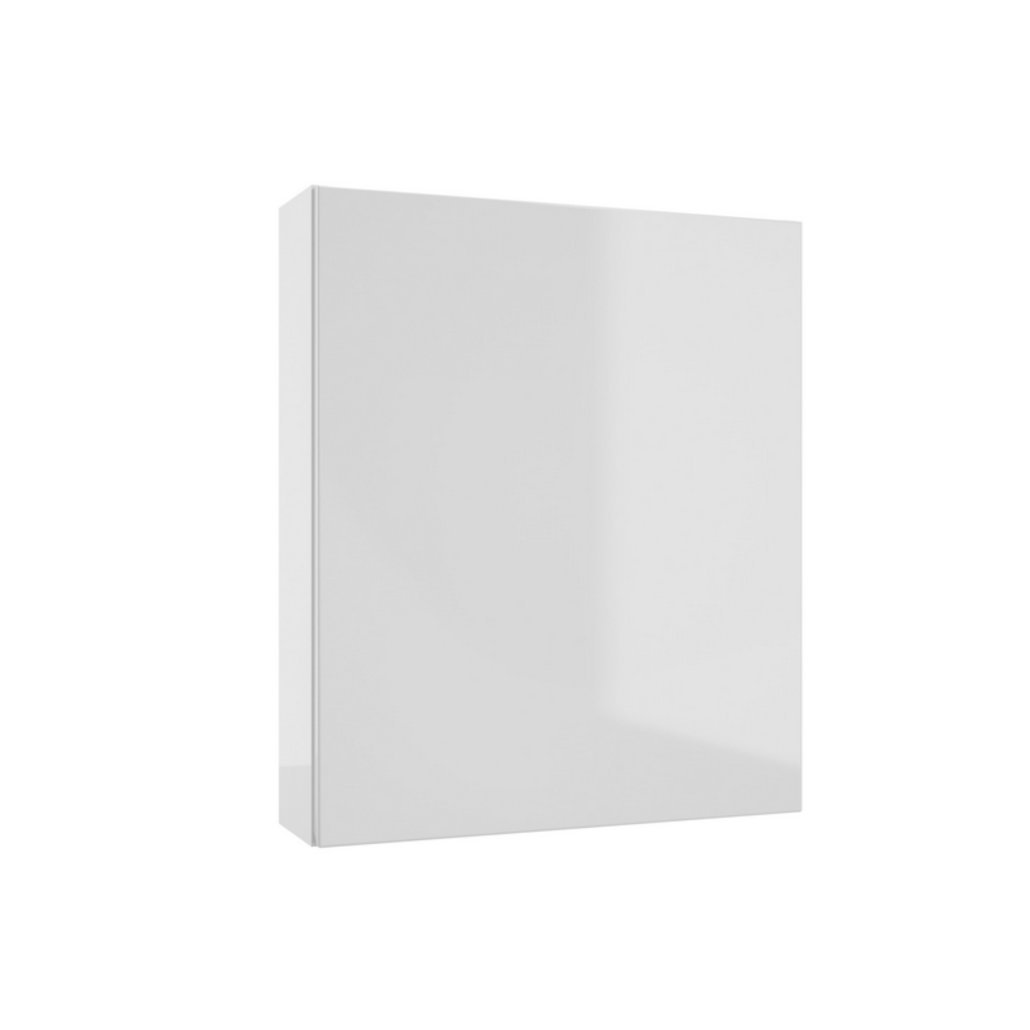 AQ.401-1505011 / AQUAFORM / OTTIMA / SZAFKA WISZĄCA Z LUSTREM 50X60X15 DSM BIAŁY POŁYSK /