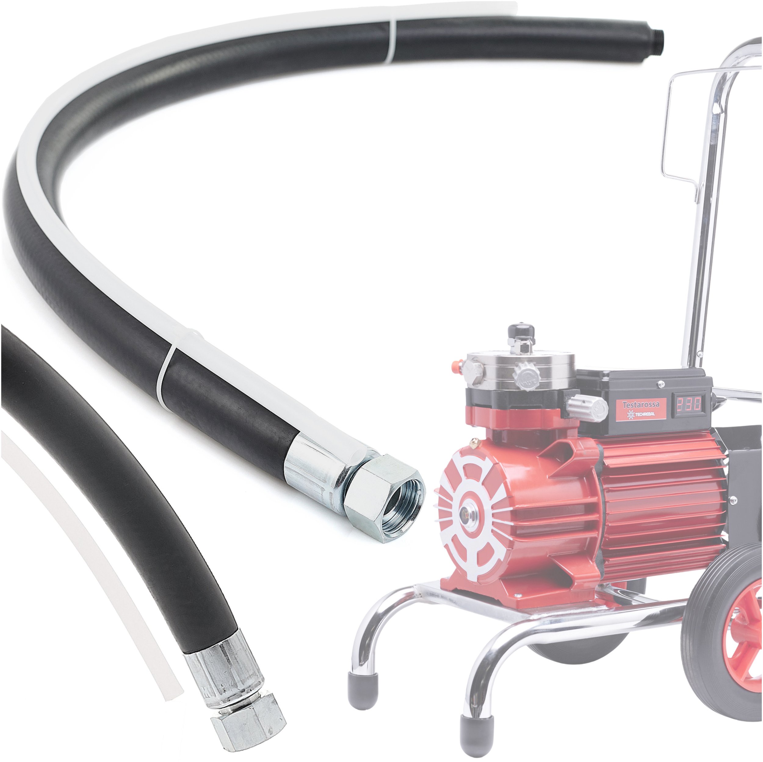 Rura Ssąca Zwrotna do Agregatu Malarskiego Modena Testarossa 1100 990