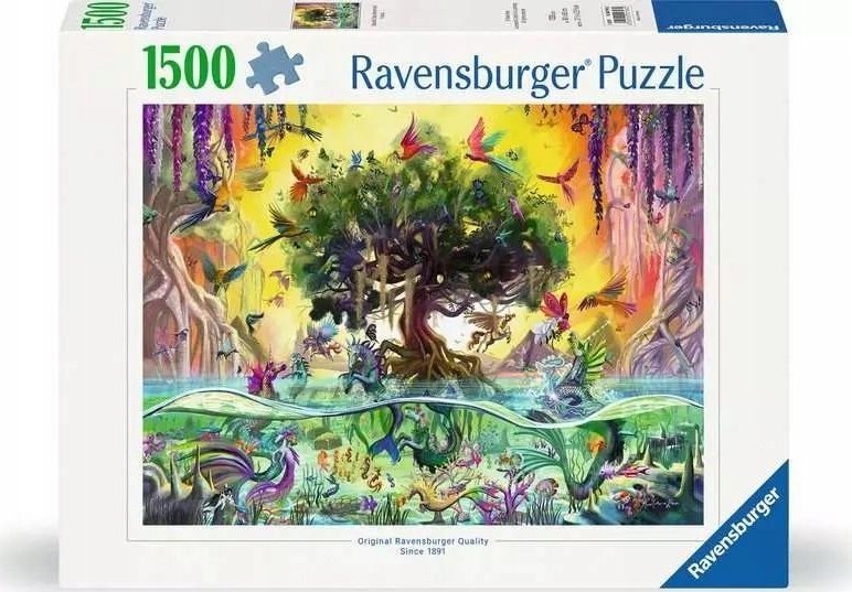 Ravensburger Puzzle 1500 Morskie Jednorożce