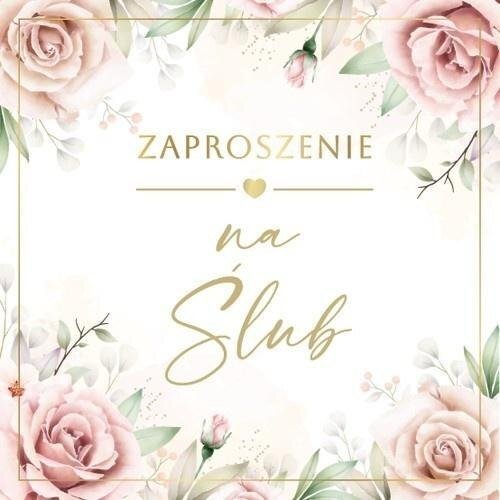 Zaproszenie Ślub (10szt)