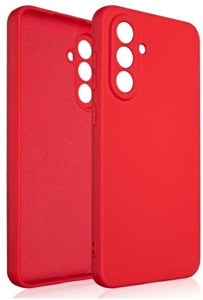 Etui Beline Silicone do Samsung A56 5G czerwony