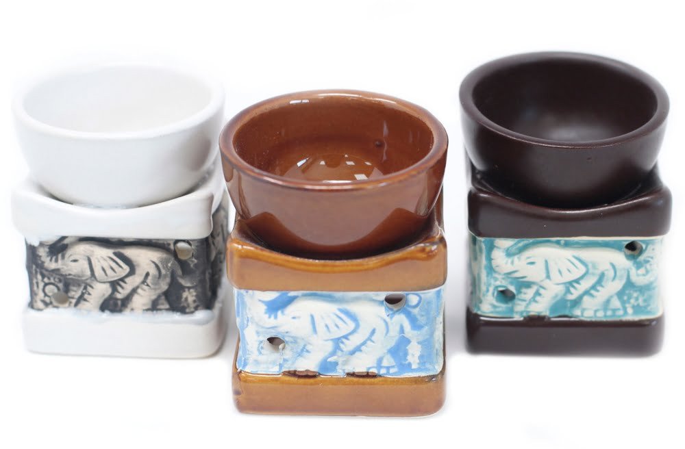 Zestaw kominków zapachowych - Słonie