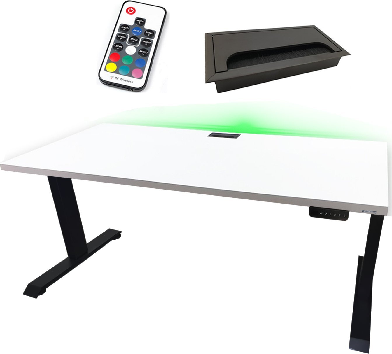 BIURKO ELEKTRYCZNE REGULOWANE NOGI STABILNE KOMPUTEROWE PRODUCENT ST