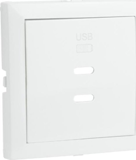 Efapel Efapel Logus90 element centralny do gniazda podw.usb biały 90675 TBR