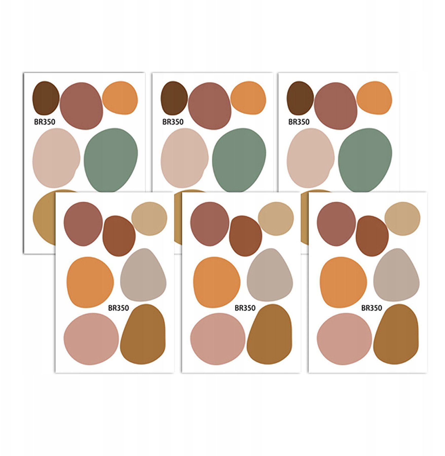 ROOM Decor SIPO-WS63046 NAKLEJKI NA ŚCIANĘ BOHO KROPKI