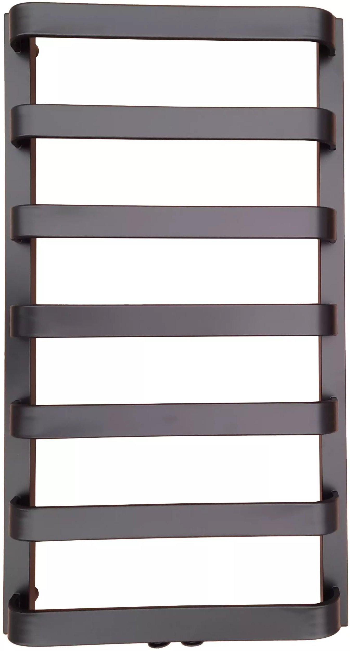 Grzejnik łazienkowy Hydroland GRZEJNIK ŁAZIENKOWY MISAKI DUO 670X540 CZARNY MAT PRZYŁ. ŚRODK. 438W // GRŁ-G/MD-670X540-CZ