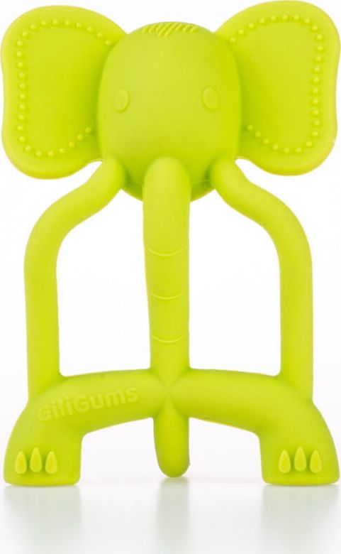 Gili Gums Gryzak uspokajający Słoń limonkowy 3m+ Gili Gums
