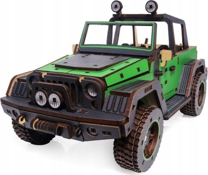 Pan i Pani Gadżet Puzzle Drewniane Łamigłówka Unimodels Unidragon Maverick Zielony