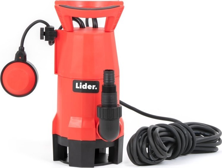 Lider LIDER PBW900 POMPA ZANURZENIOWA ZATAPIALNA DO WODY BRUDNEJ CZYSTEJ OGRODOWA 900W 13000 l/h - OFICJALNY DYSTRYBUTOR - AUTORYZOWANY DEALER LIDER