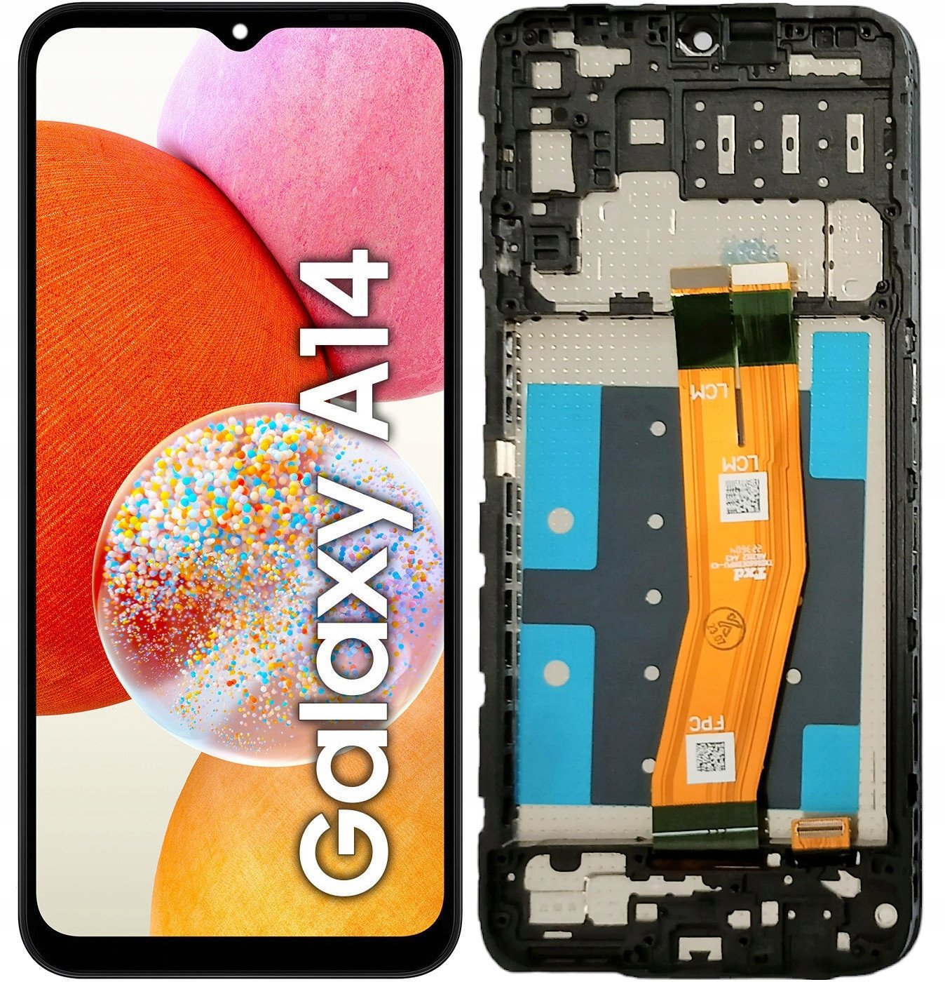 WYŚWIETLACZ EKRAN LCD SZYBKA DOTYK DO SAMSUNG GALAXY A14 4G RAMKA SM-A145P