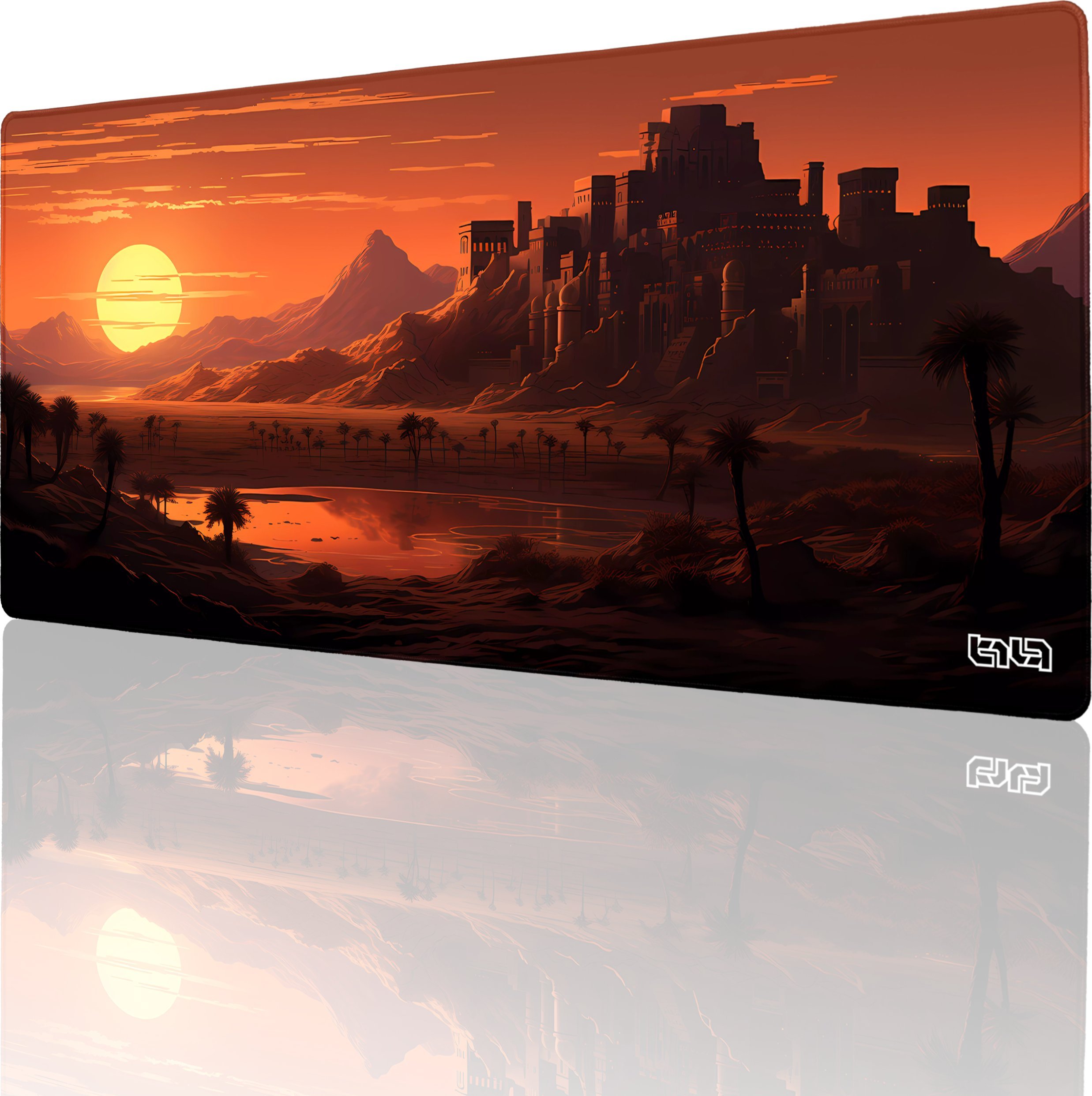 Podkładka Tilt PODKŁADKA POD MYSZKĘ XXL Arabska Twierdza 90x40 TILT XL Antypoślizgowa