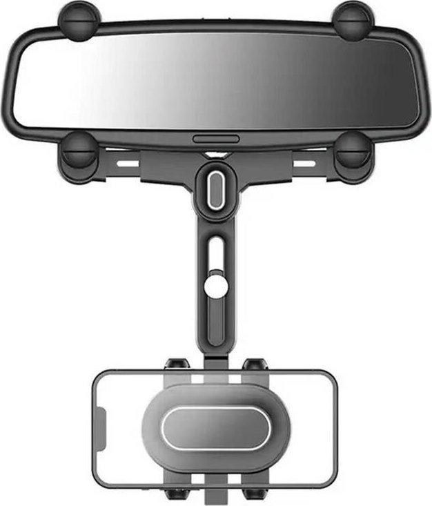 Aptel Regulowany UCHWYT Samochodowy do Telefonu na Lusterko Wsteczne AP25