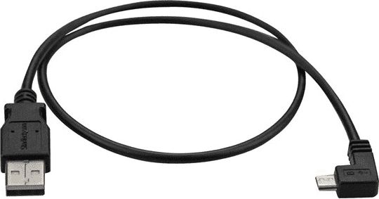 Kabel USB StarTech USB-A - 0.5 m Czarny (USBAUB50CMRA)