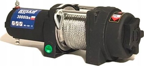 Husar Wyciągarka elektryczna z liną stalową BST S 3000 LBS