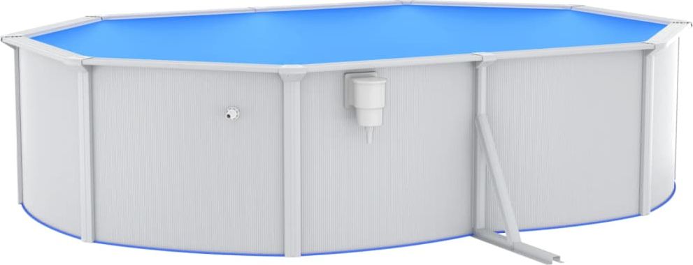 vidaXL vidaXL Basen z pompą z filtrem piaskowym, 490x360x120 cm