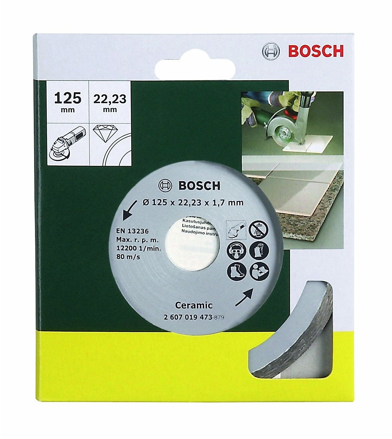 PL TARCZA DIAM.D125 PŁ. AA