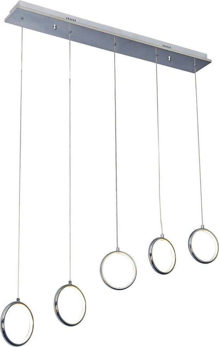 Lampa wisząca Milagro LED nowoczesna chrom (ML272)