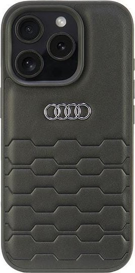 Audi Audi Synthetic Leather iPhone 16 Pro 6.3" czarny/black hardcase AU-TPUPCIP16P-GT/D2-BK
